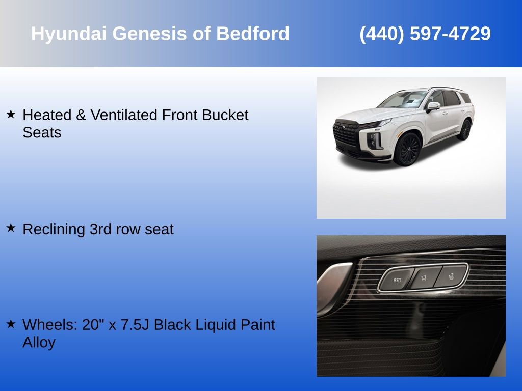 Used 2025 Hyundai Palisade Calligraphy image 14