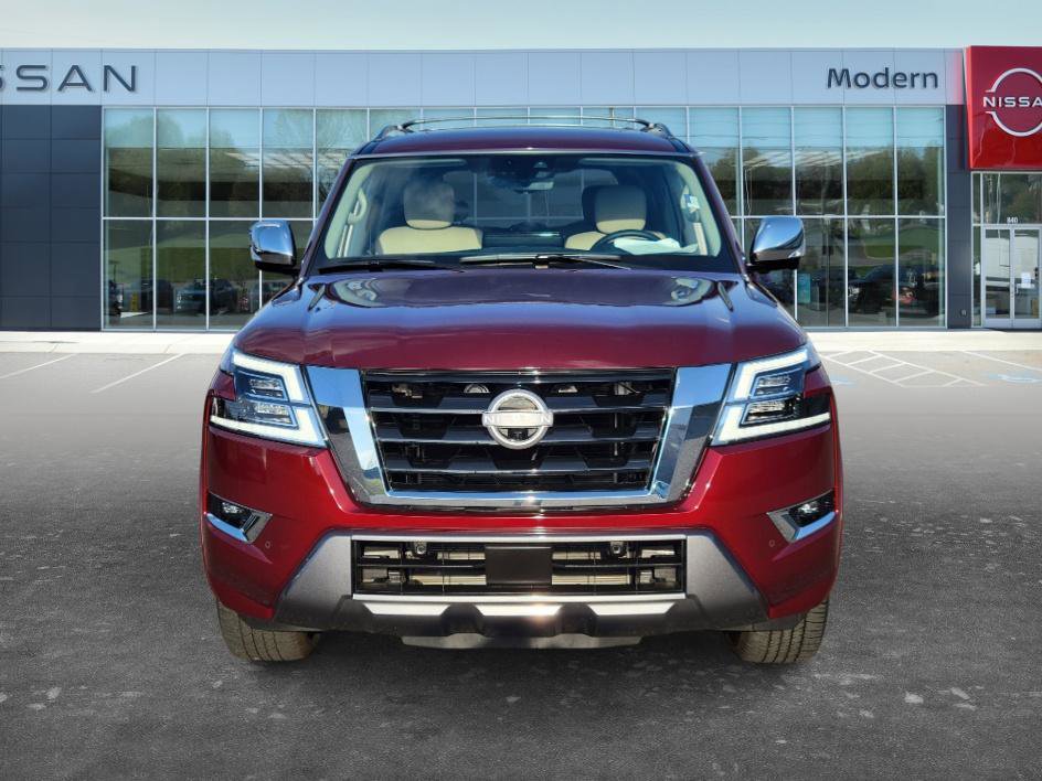 Certified 2024 Nissan Armada Platinum w/ Captain's Chairs Package image 2