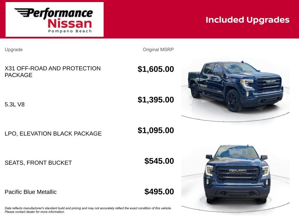 Used 2021 GMC Sierra 1500 Elevation image 7