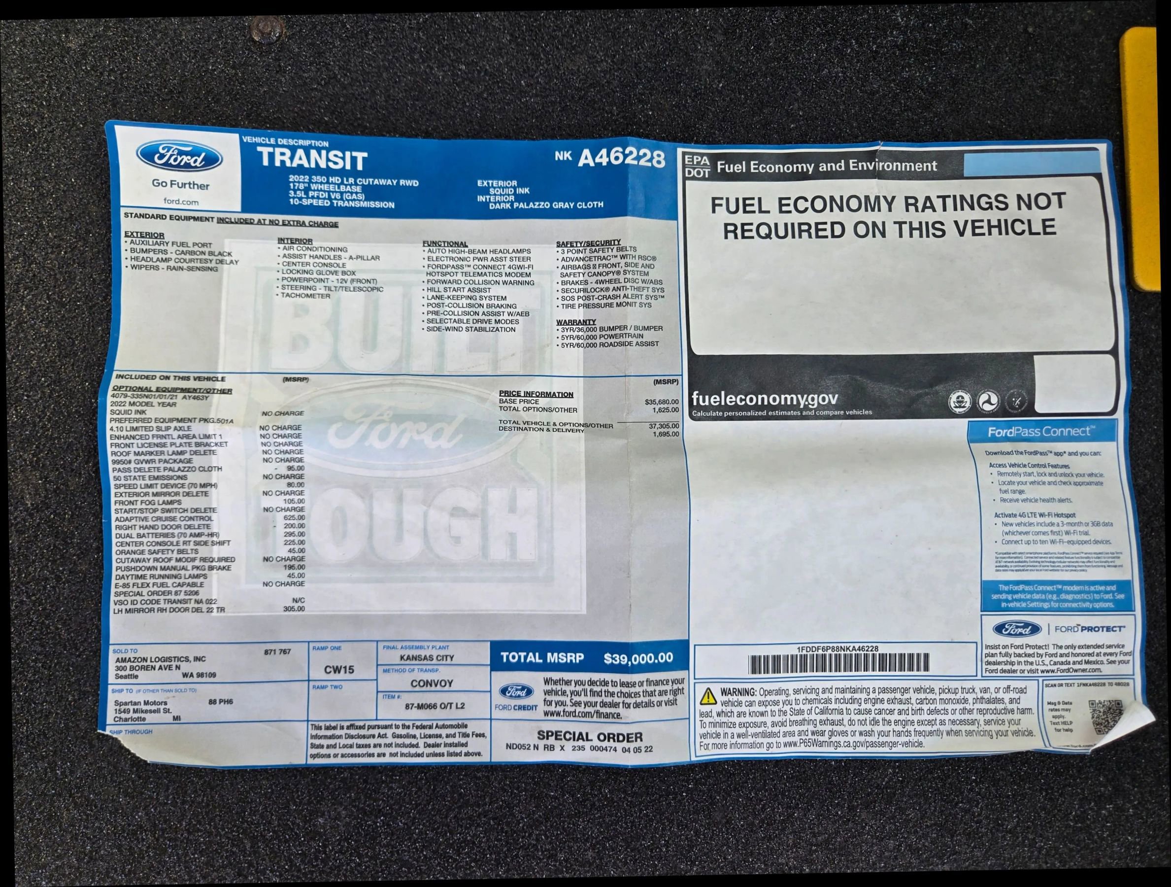 Used 2022 Ford Transit 350 350 HD XL Cutaway Van 2D image 57