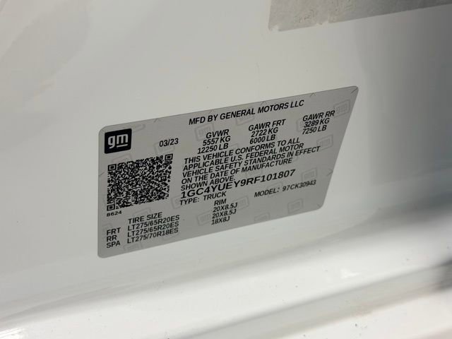 Certified 2024 Chevrolet Silverado 3500 LTZ w/ LTZ Plus Package AWD/4WD image 25