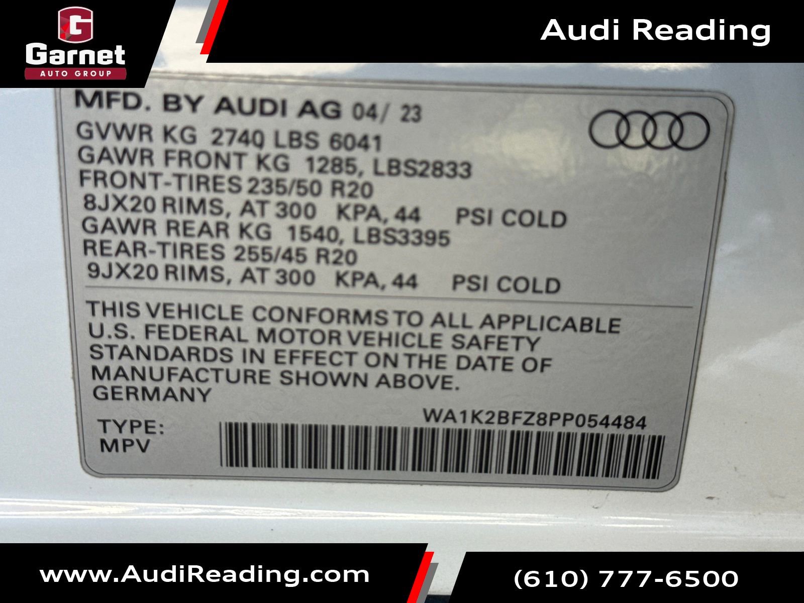Used 2023 Audi Q4 e-tron Premium w/ Convenience Package image 34