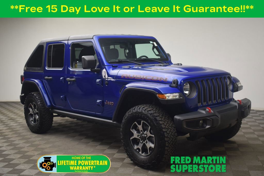 Used 2018 Jeep Wrangler Unlimited Rubicon AWD/4WD image 1