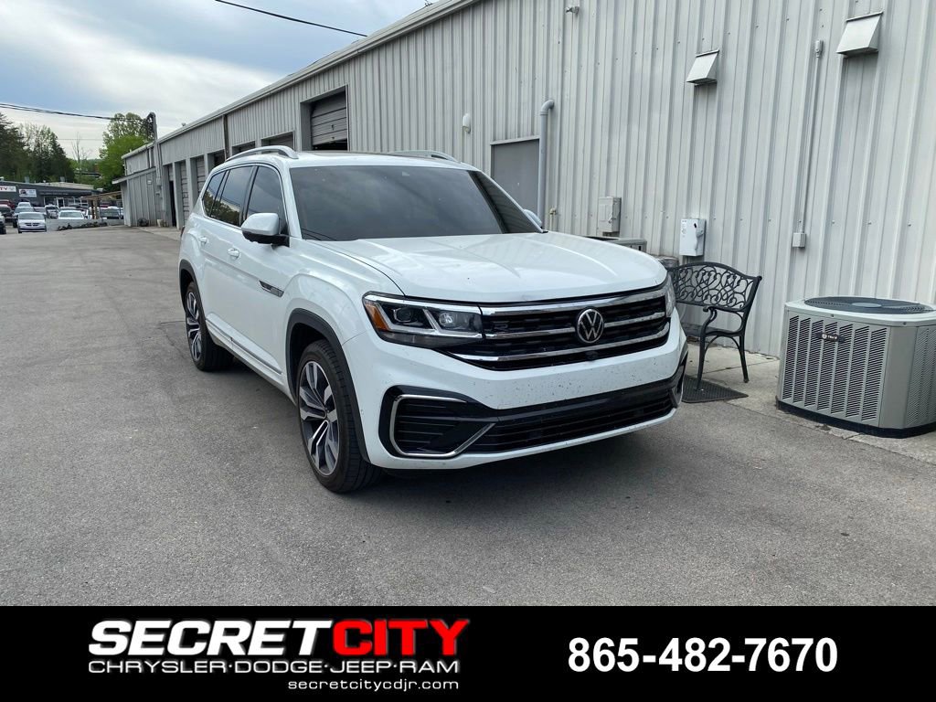 Used 2021 Volkswagen Atlas SEL Premium image 3