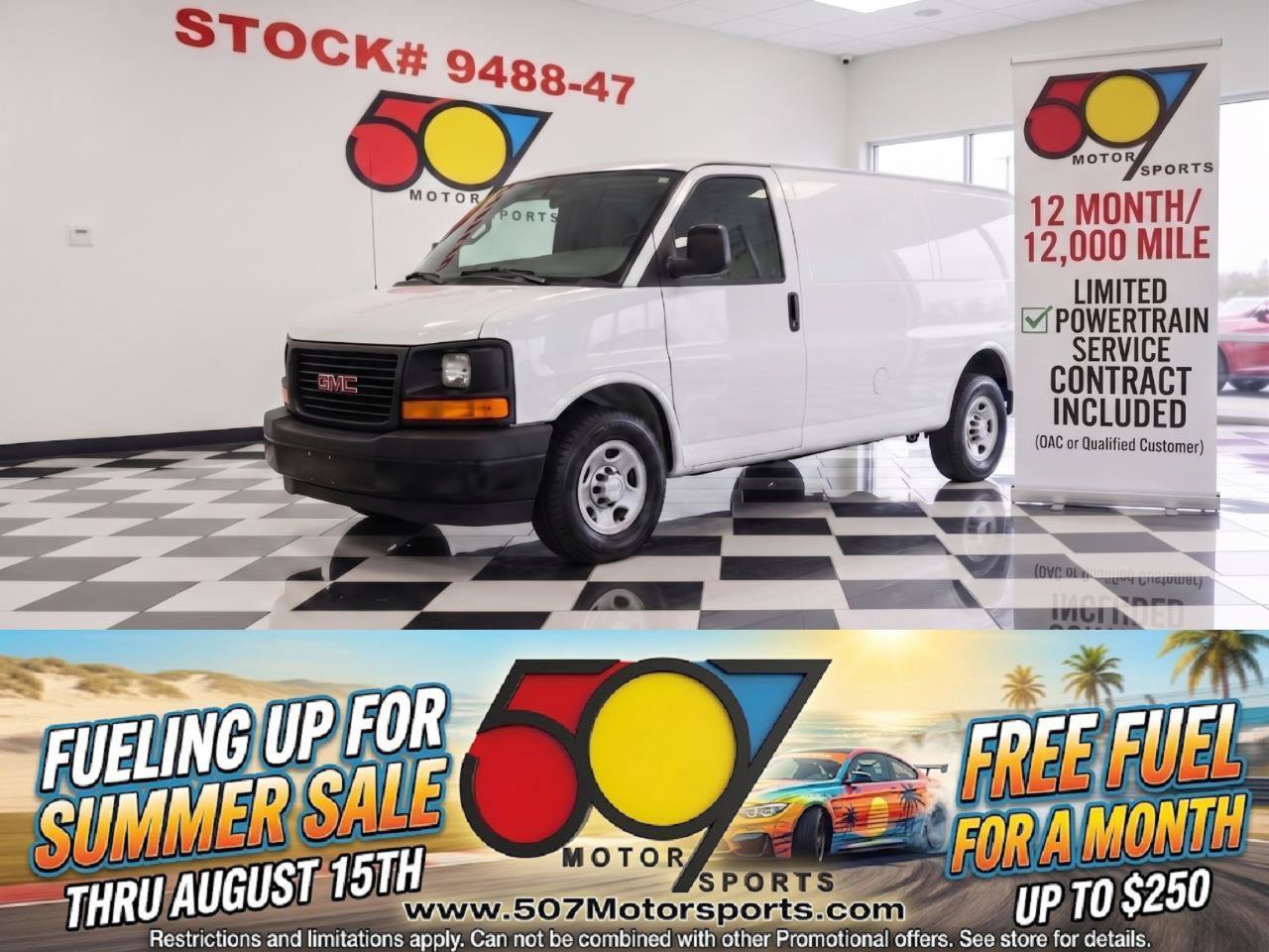 Used 2016 GMC Savana 3500 RWD image 1