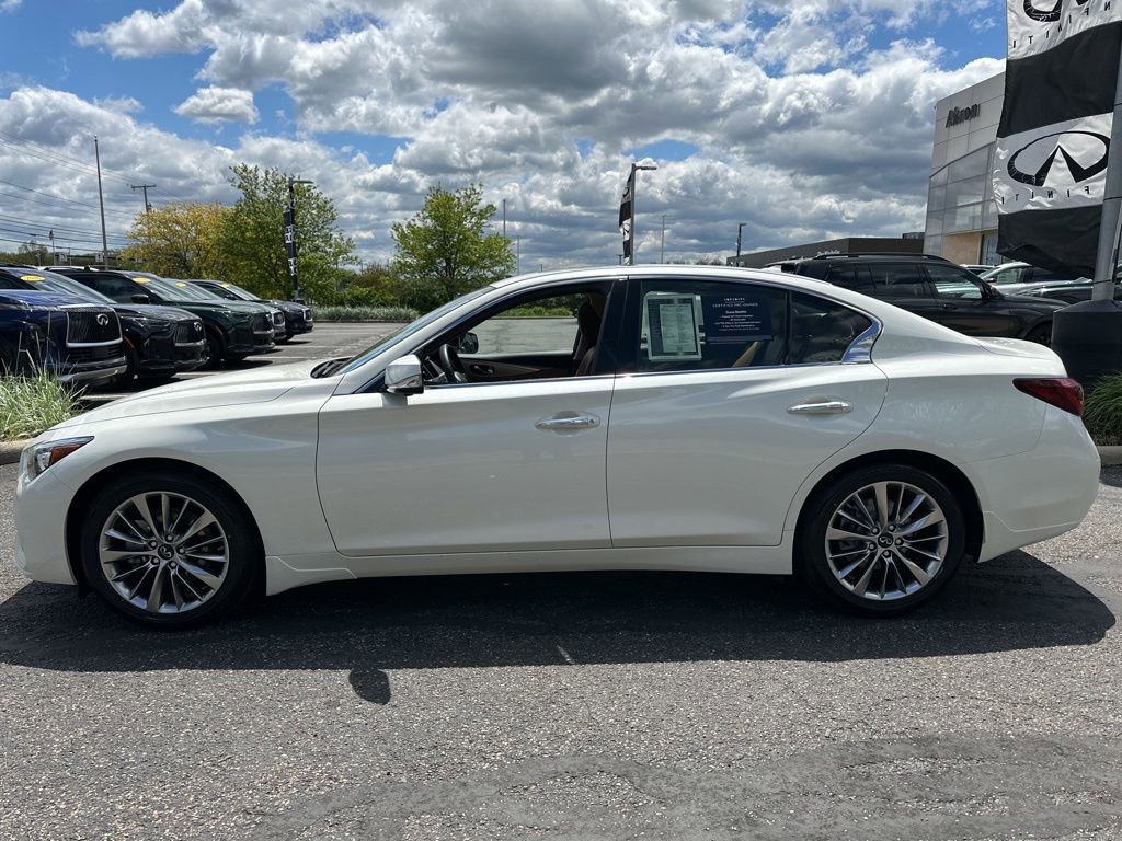 Certified 2023 INFINITI Q50 Luxe w/ Cargo Package AWD/4WD image 3