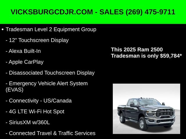 New 2025 RAM 2500 Tradesman image 27