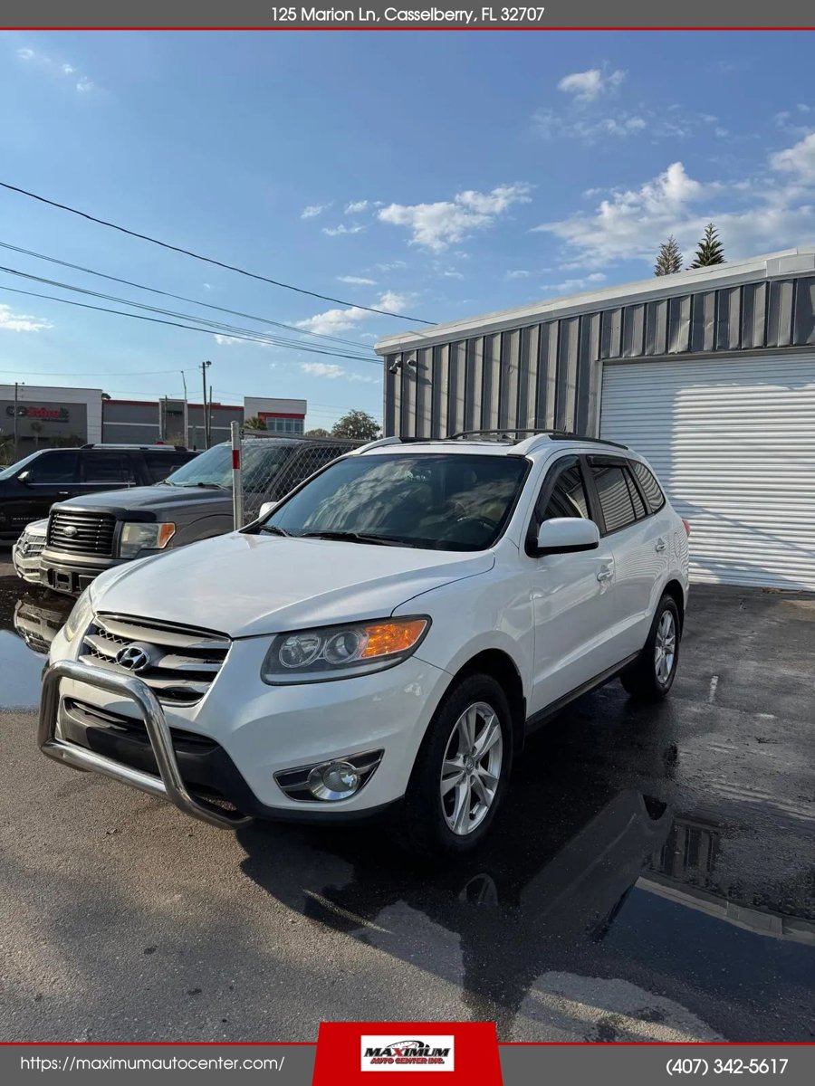 Used 2012 Hyundai Santa Fe Limited w/ Navigation Pkg 4 image 2