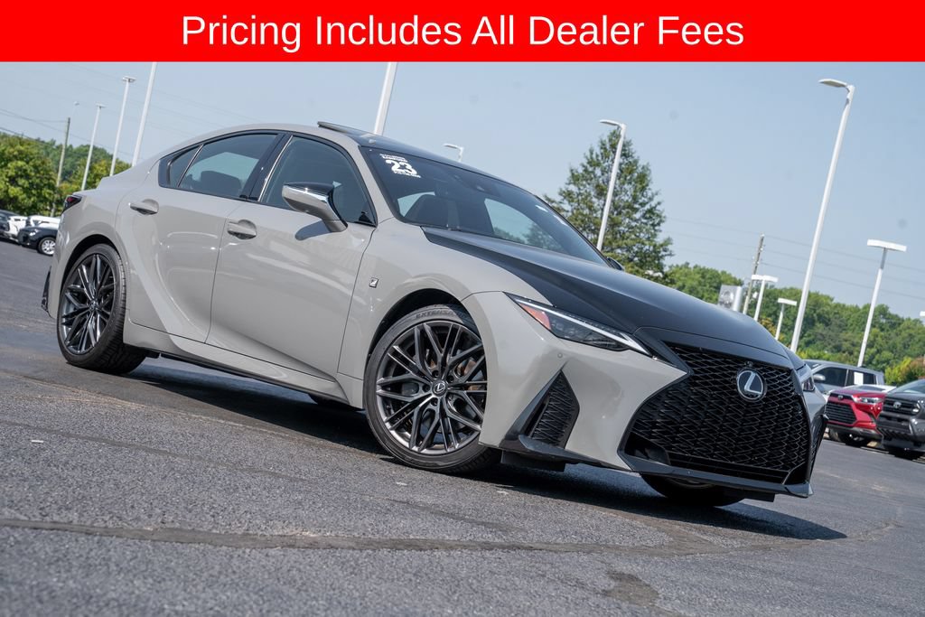Used 2023 Lexus IS 350 F Sport w/ Accessory Package 2 RWD image 2