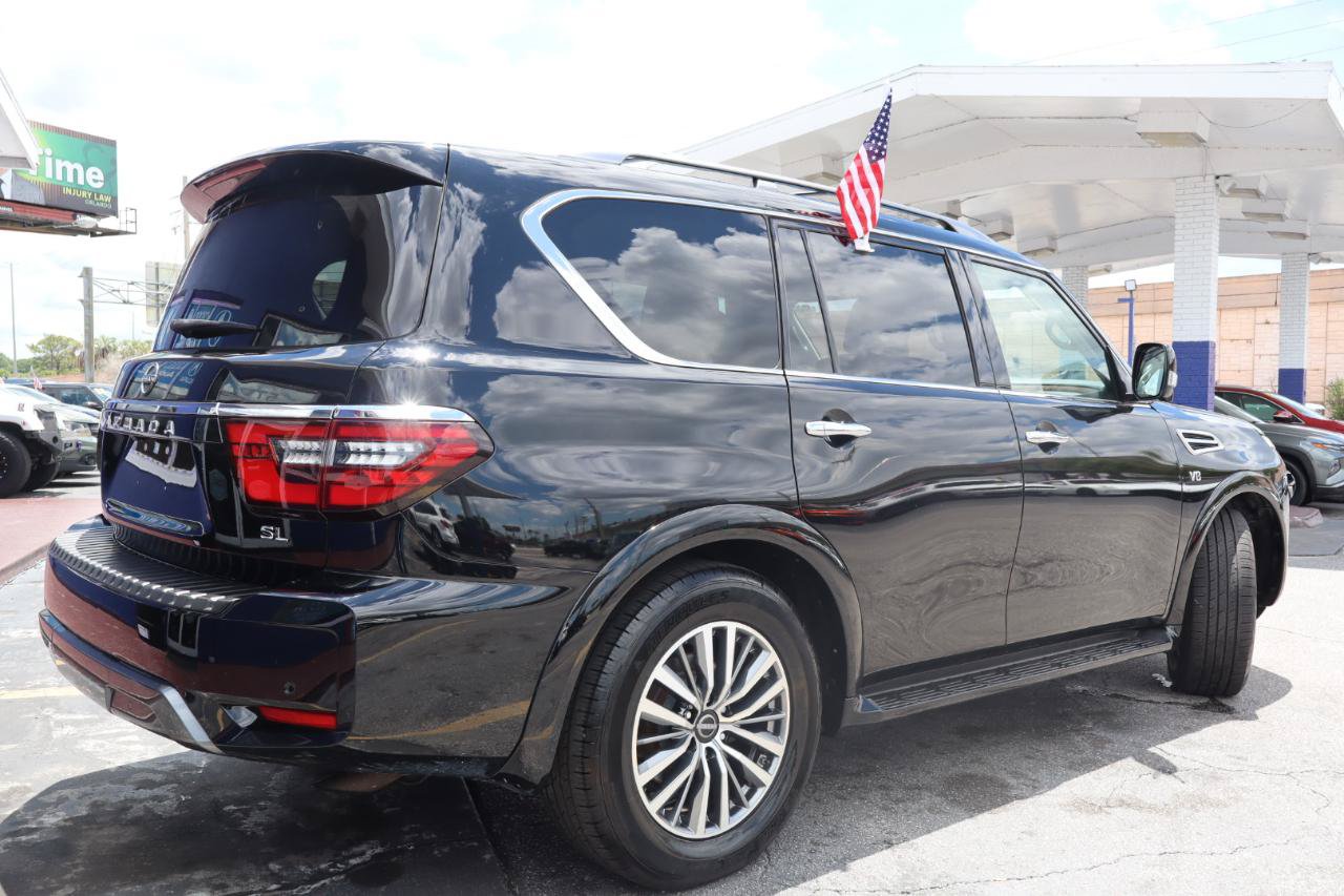 Used 2021 Nissan Armada SL w/ Captain's Chairs Package RWD image 3