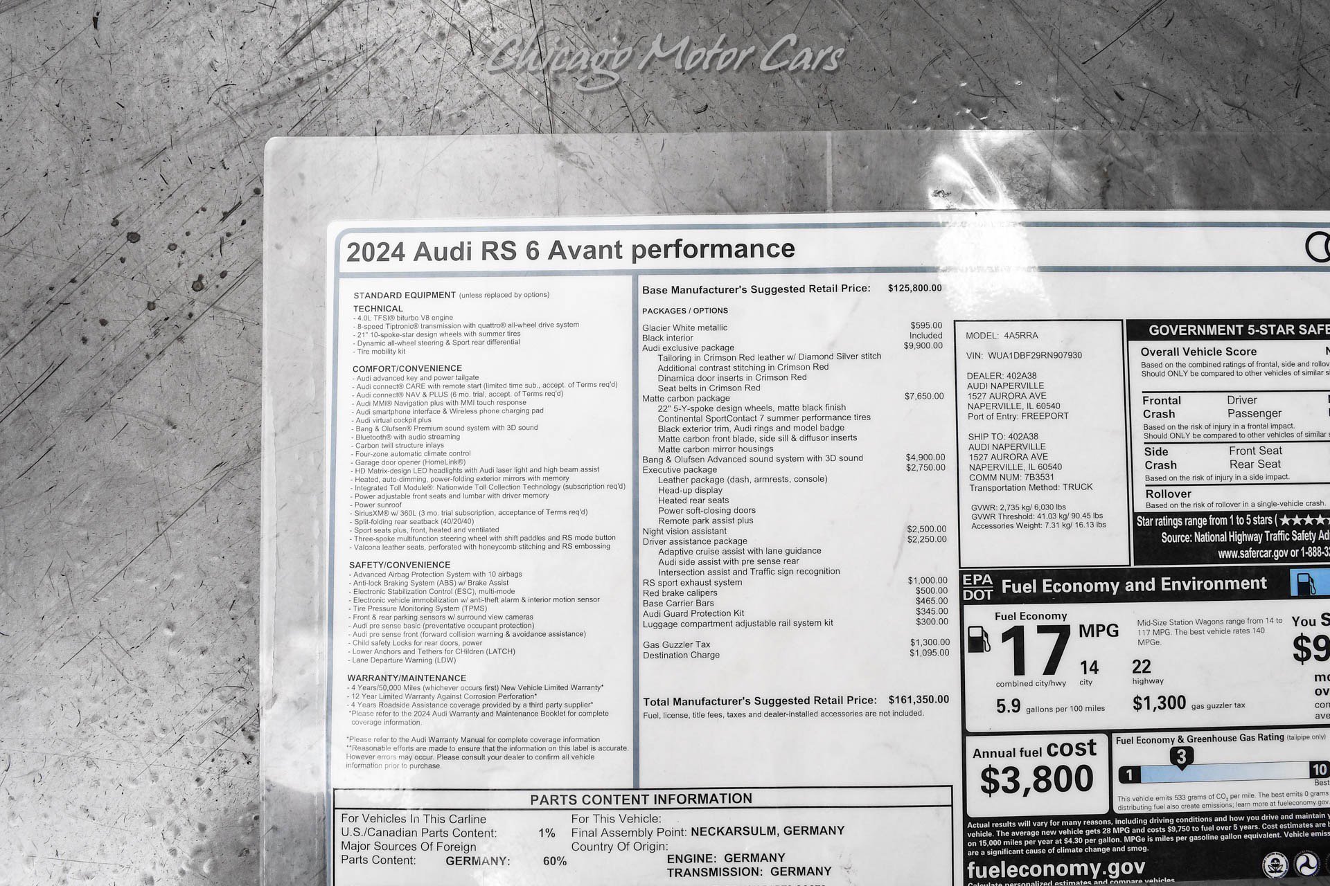 Used 2024 Audi RS 6 performance image 67