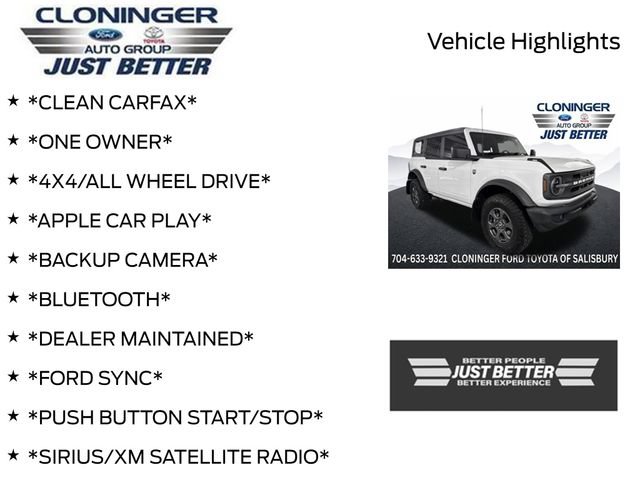 Used 2021 Ford Bronco Big Bend AWD/4WD image 3