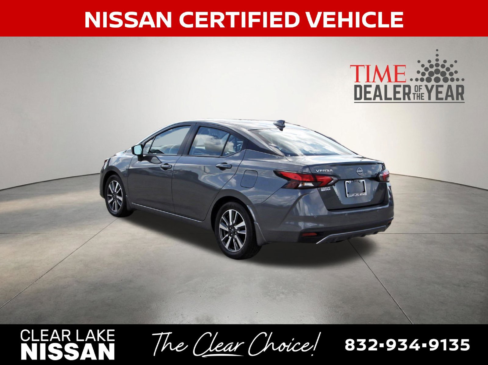Certified 2025 Nissan Versa SV w/ Trunk Package FWD image 6