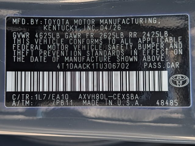 Used 2026 Toyota Camry SE FWD image 27