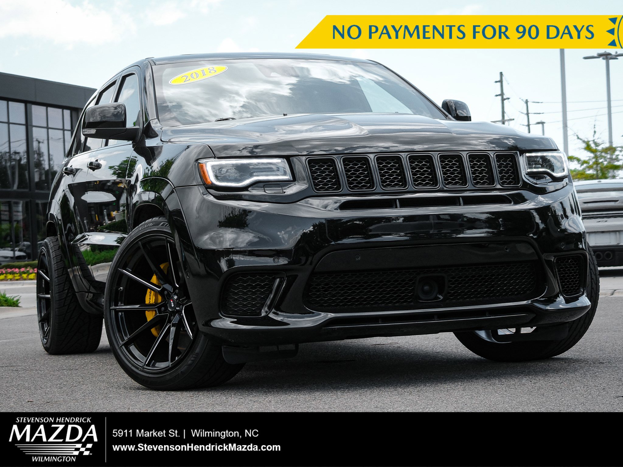Used 2018 Jeep Grand Cherokee Trackhawk AWD/4WD image 1