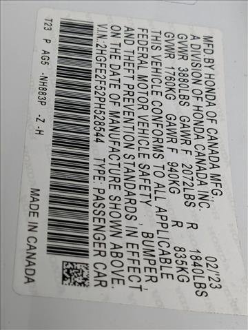 Certified 2023 Honda Civic Sport image 22