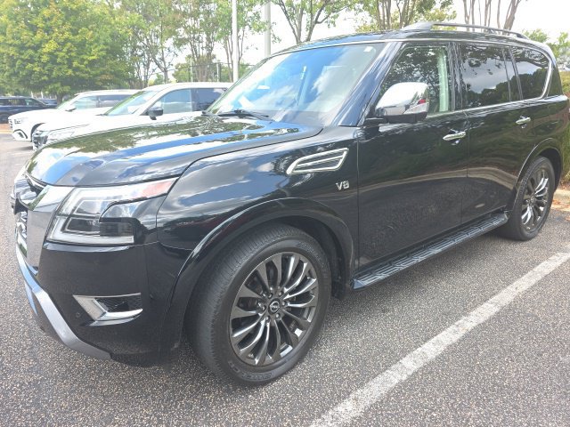 Certified 2021 Nissan Armada Platinum w/ Captain's Chairs Package