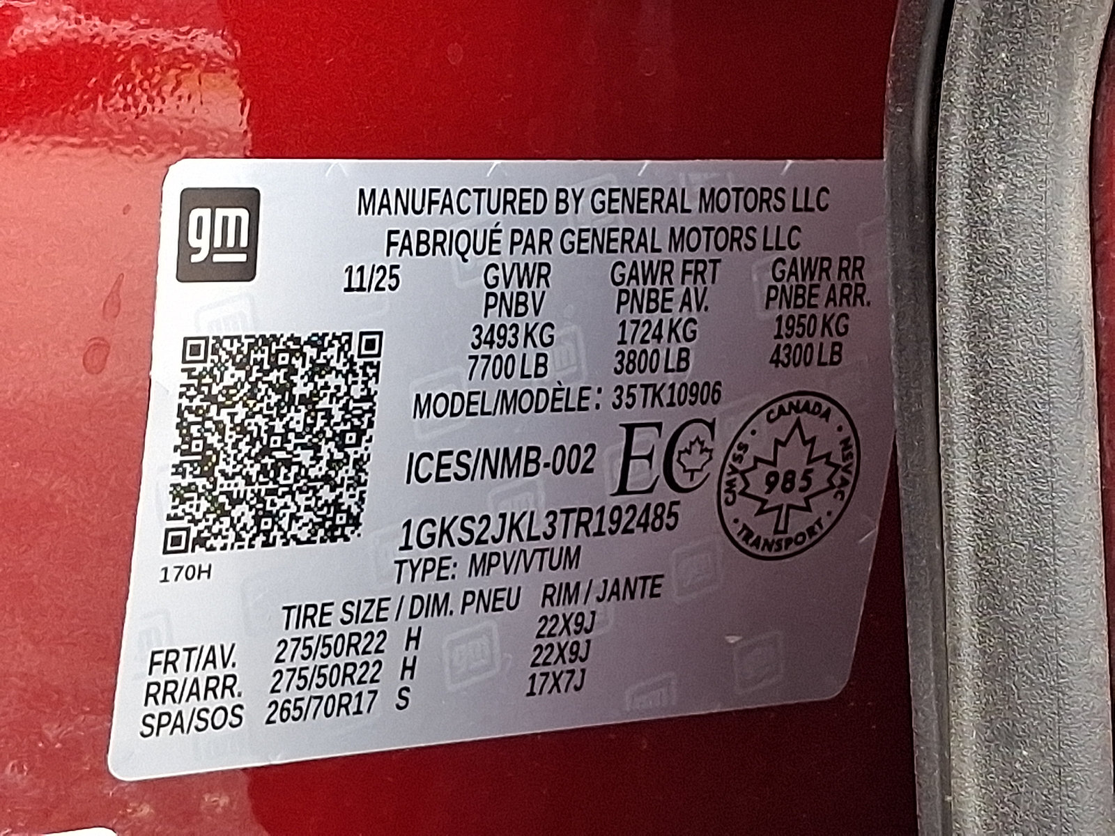 Certified 2026 GMC Yukon XL Denali w/ Sun & Power Step Package AWD/4WD image 30