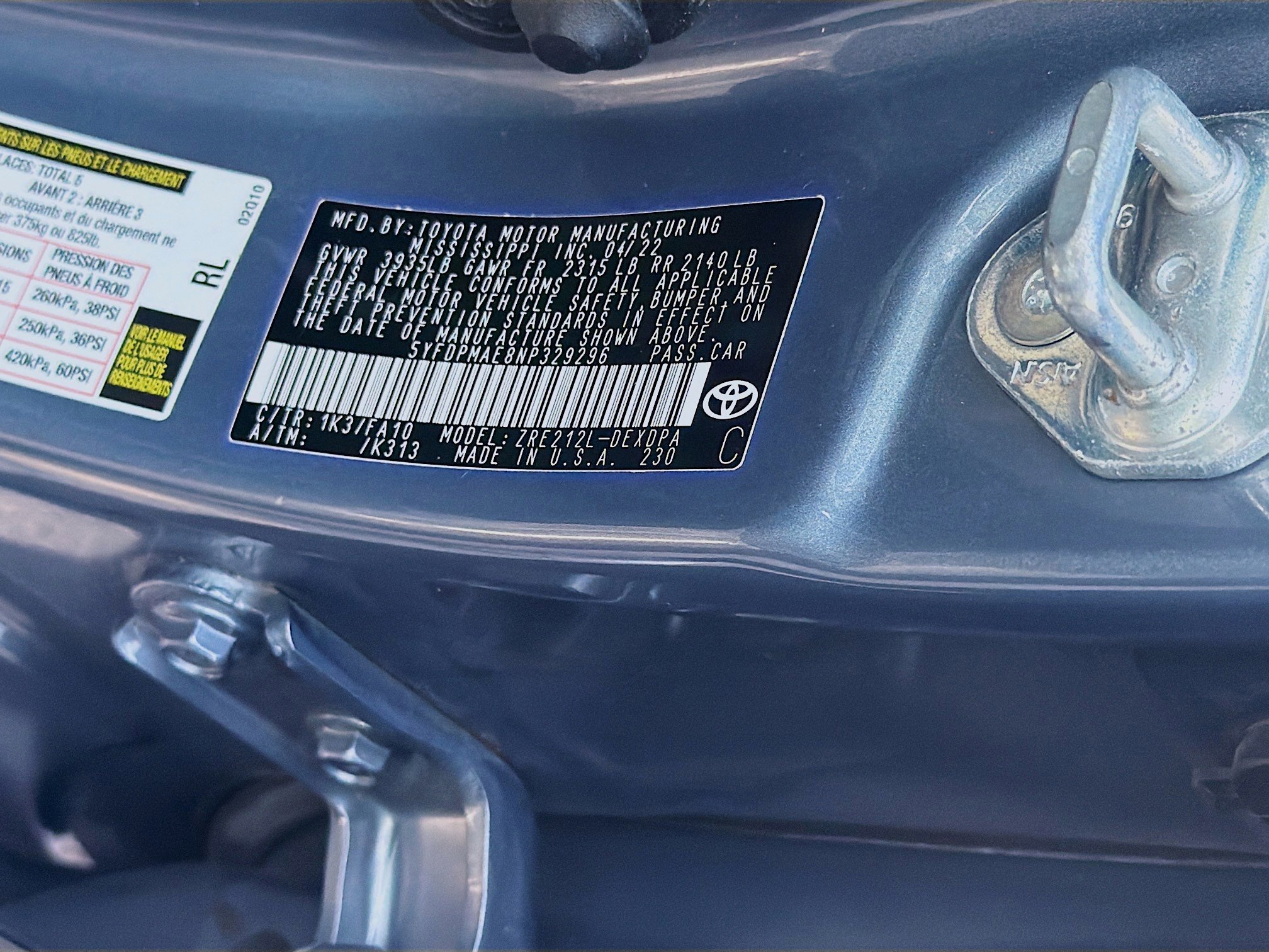 Used 2022 Toyota Corolla L FWD image 34