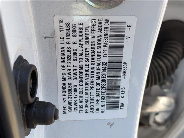 Used 2019 Honda Civic Sport image 22