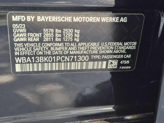 Certified 2023 BMW M550i xDrive AWD/4WD image 25