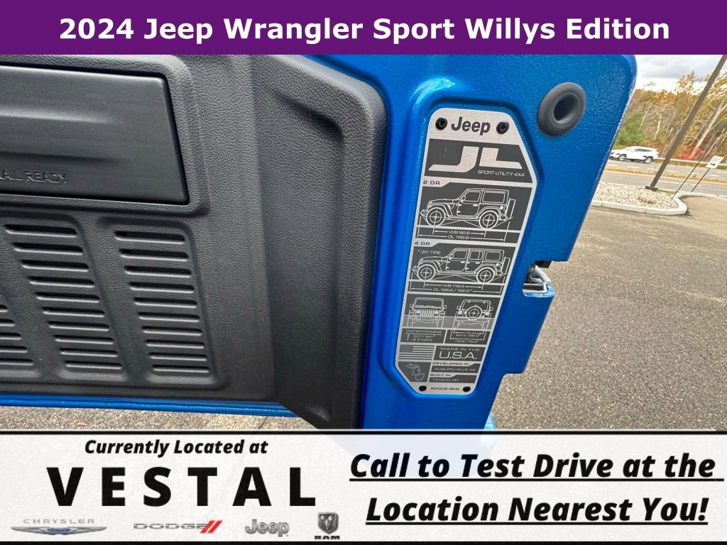 New 2024 Jeep Wrangler Willys image 24