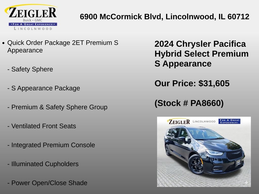 Used 2024 Chrysler Pacifica Premium FWD image 6