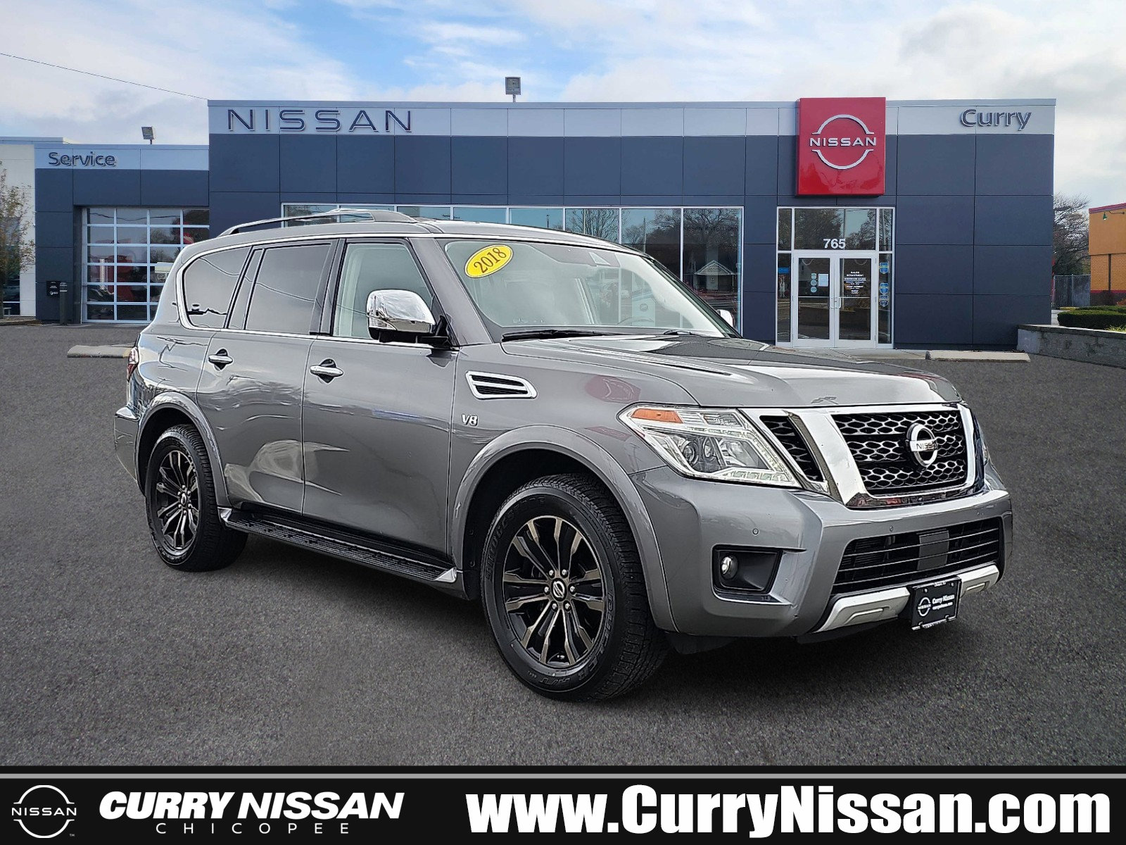 Used 2018 Nissan Armada Platinum w/ Captain Seat Package image 1