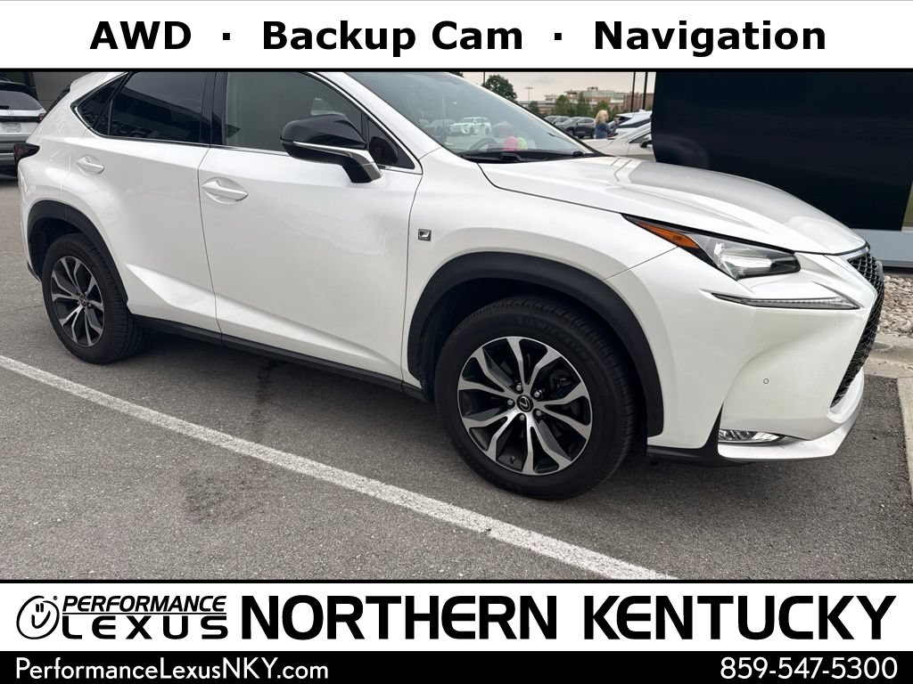Used 2015 Lexus NX 200t F Sport w/ Navigation System Package AWD/4WD image 1