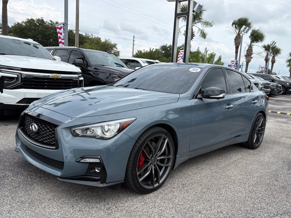 Used 2023 INFINITI Q50 Red Sport 400 AWD/4WD image 2