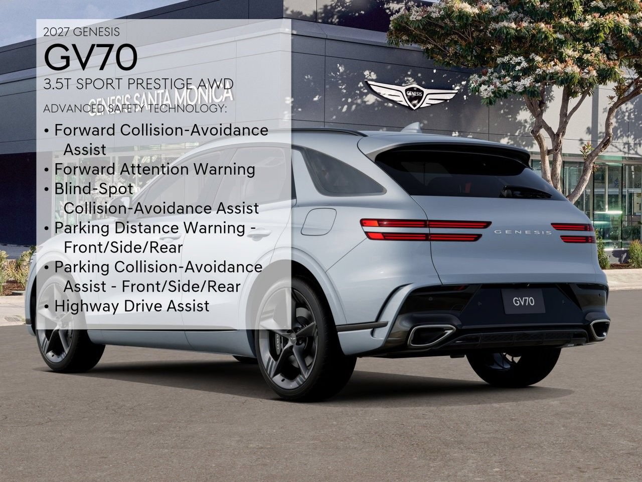 New 2027 Genesis GV70 2.5T Sport Prestige AWD/4WD image 8