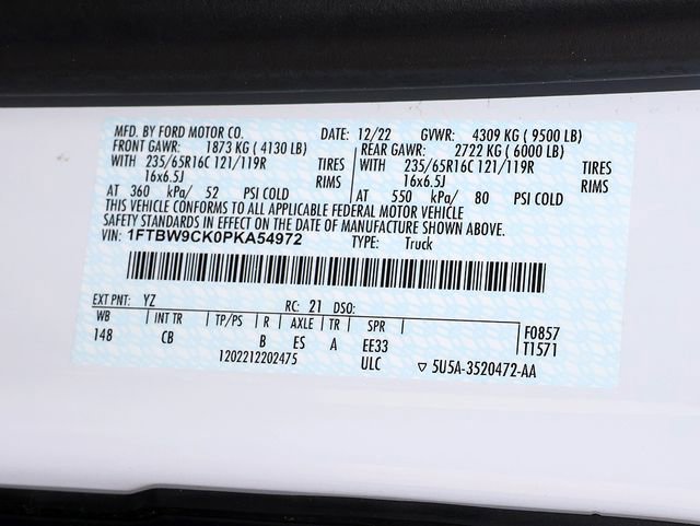 Used 2023 Ford E-Transit Medium Roof w/ Load Area Protection Package RWD image 35