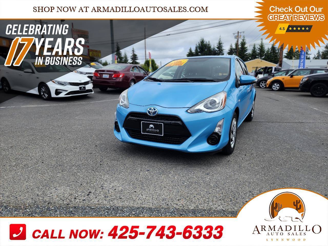 Used 2015 Toyota Prius C Two