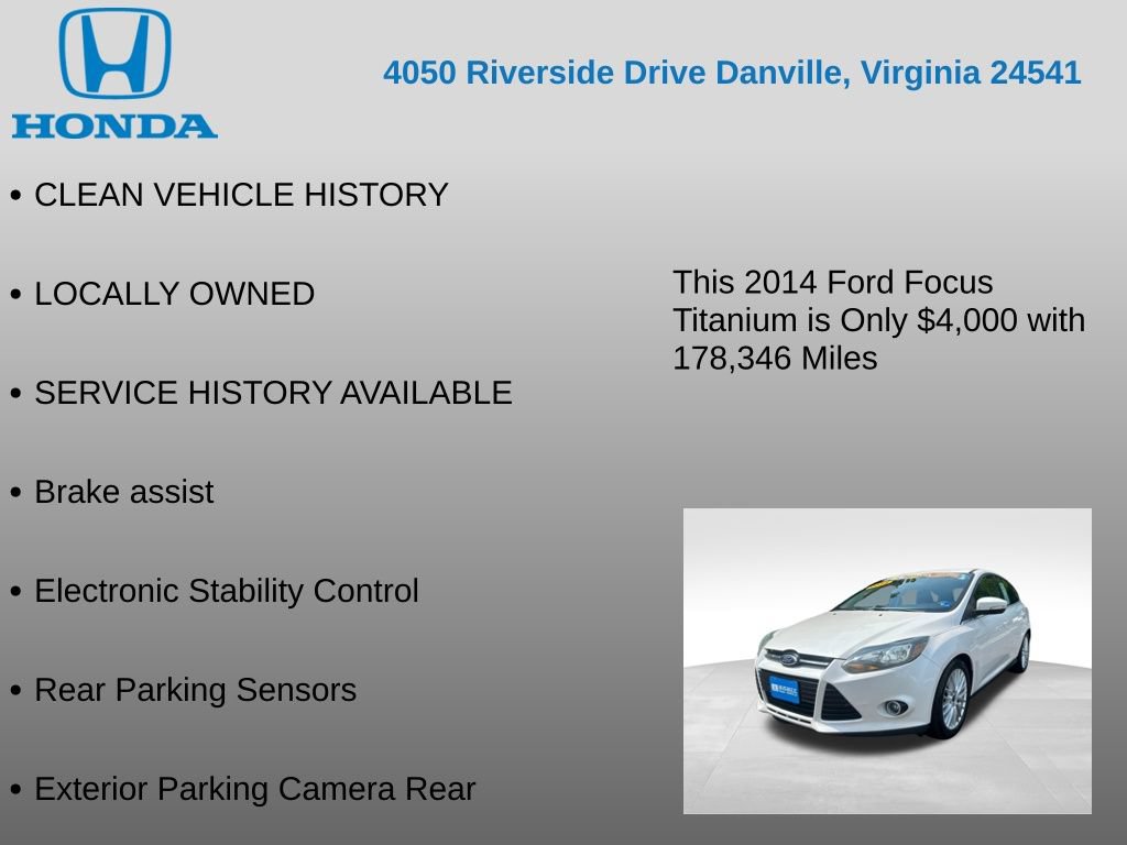 Used 2014 Ford Focus Titanium FWD image 7