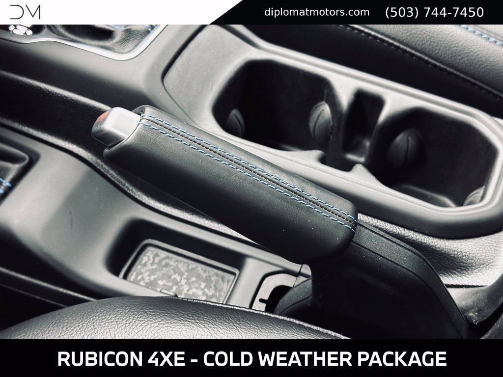 Used 2023 Jeep Wrangler Unlimited Rubicon 4xe w/ Cold Weather Group AWD/4WD image 39