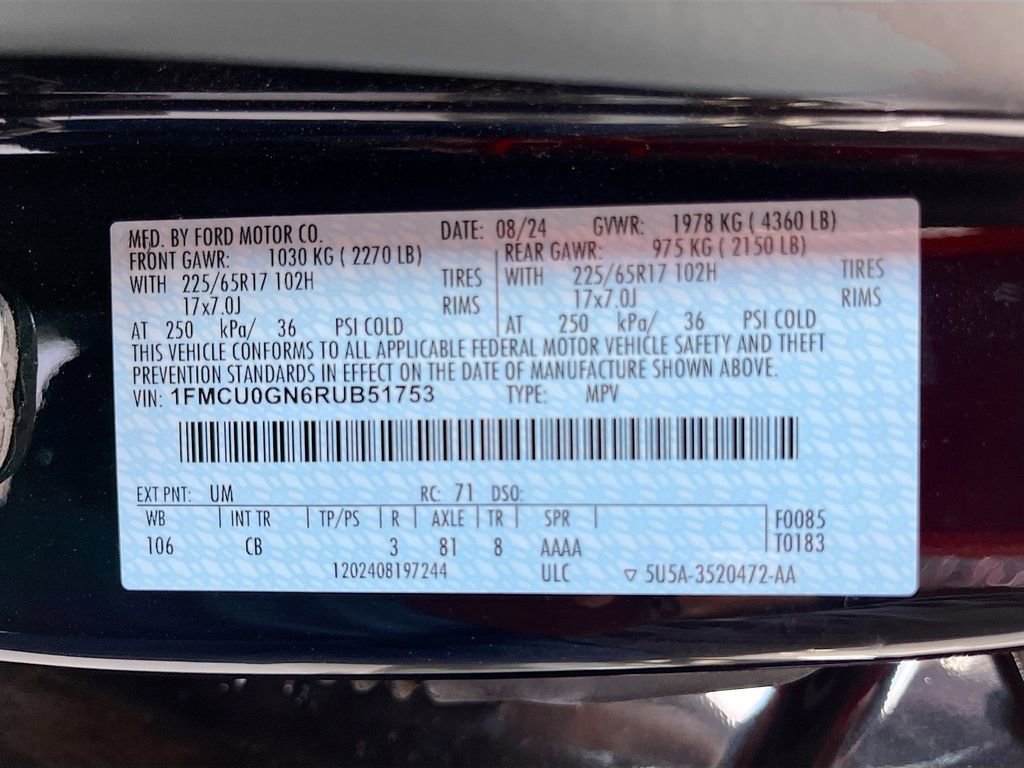 Used 2024 Ford Escape Active image 29