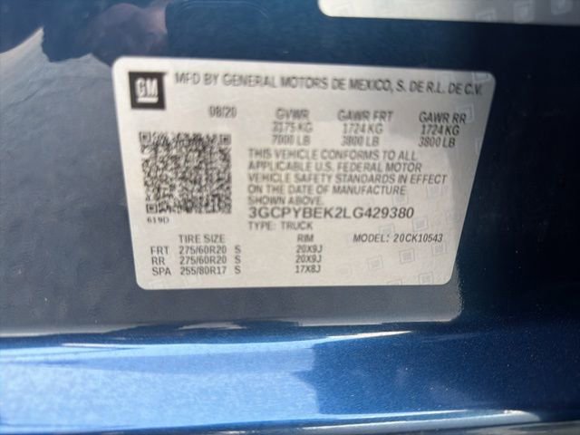 Used 2020 Chevrolet Silverado 1500 Custom w/ Custom Value Package image 32