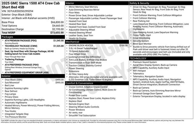 Used 2025 GMC Sierra 1500 AT4 w/ AT4 Premium Package AWD/4WD image 17