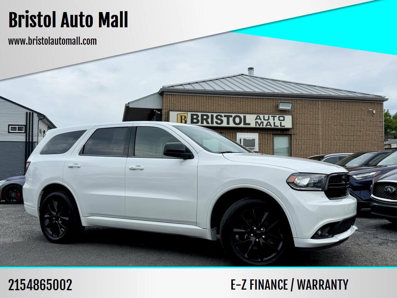 Used 2018 Dodge Durango SXT w/ Quick Order Package 2BB AWD/4WD image 1