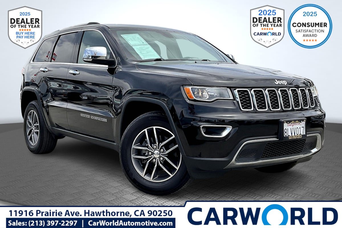 Used 2017 Jeep Grand Cherokee Limited AWD/4WD image 1