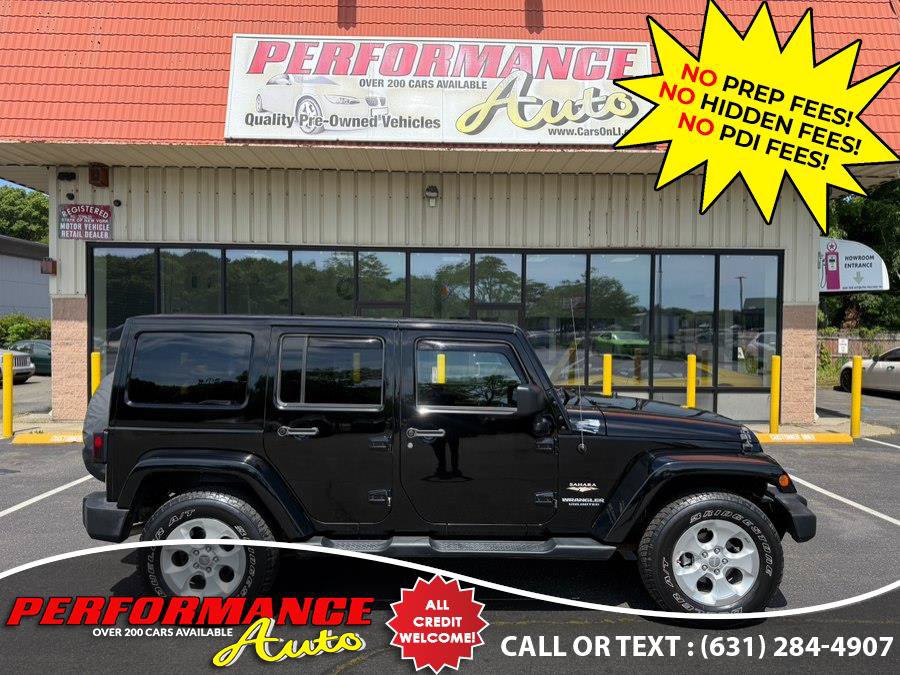 Used 2015 Jeep Wrangler Unlimited Sahara w/ Max Tow Package AWD/4WD image 2