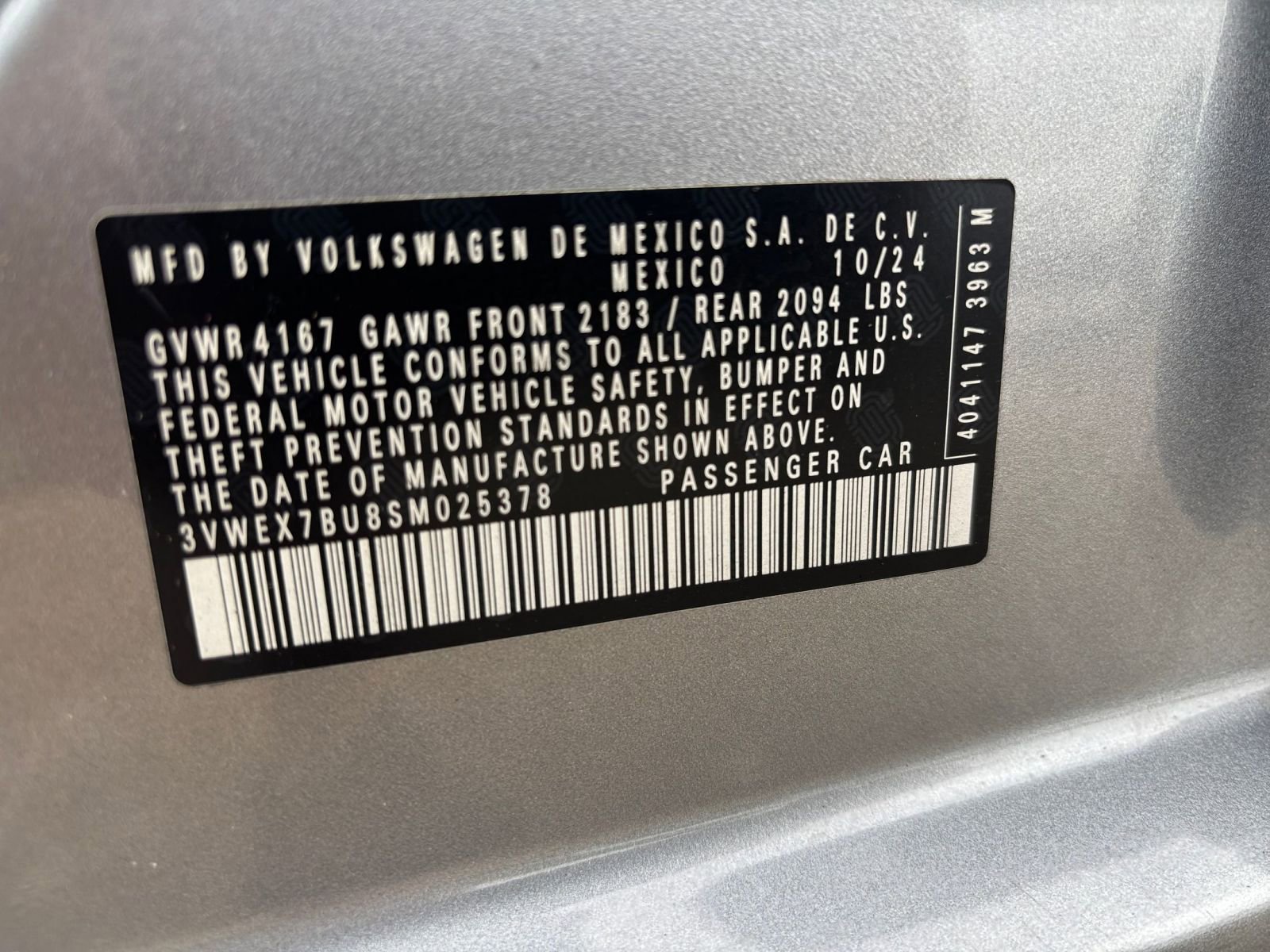 Used 2025 Volkswagen Jetta SE image 30