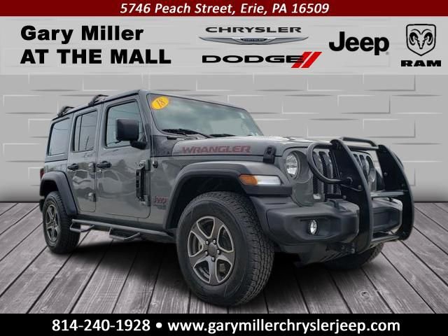Used 2018 Jeep Wrangler Unlimited Sport S