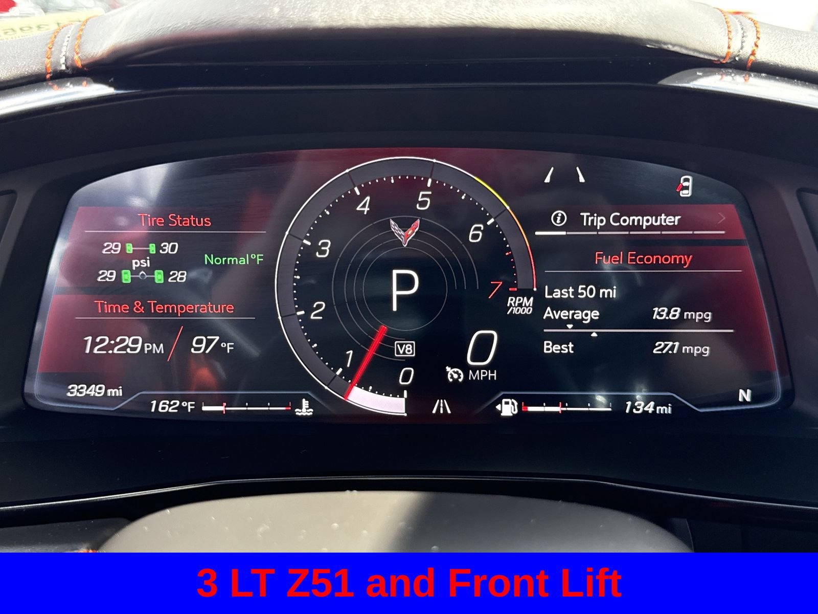 Used 2025 Chevrolet Corvette Stingray Premium Conv w/ Z51 Performance Package RWD image 39