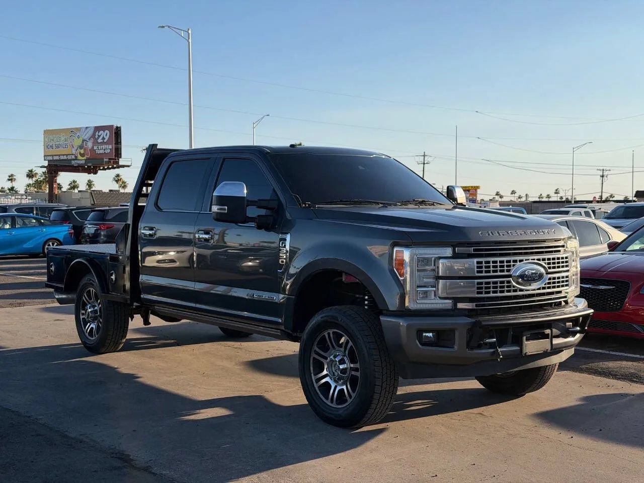 Used 2017 Ford F350 Platinum w/ Platinum Ultimate Package AWD/4WD image 15