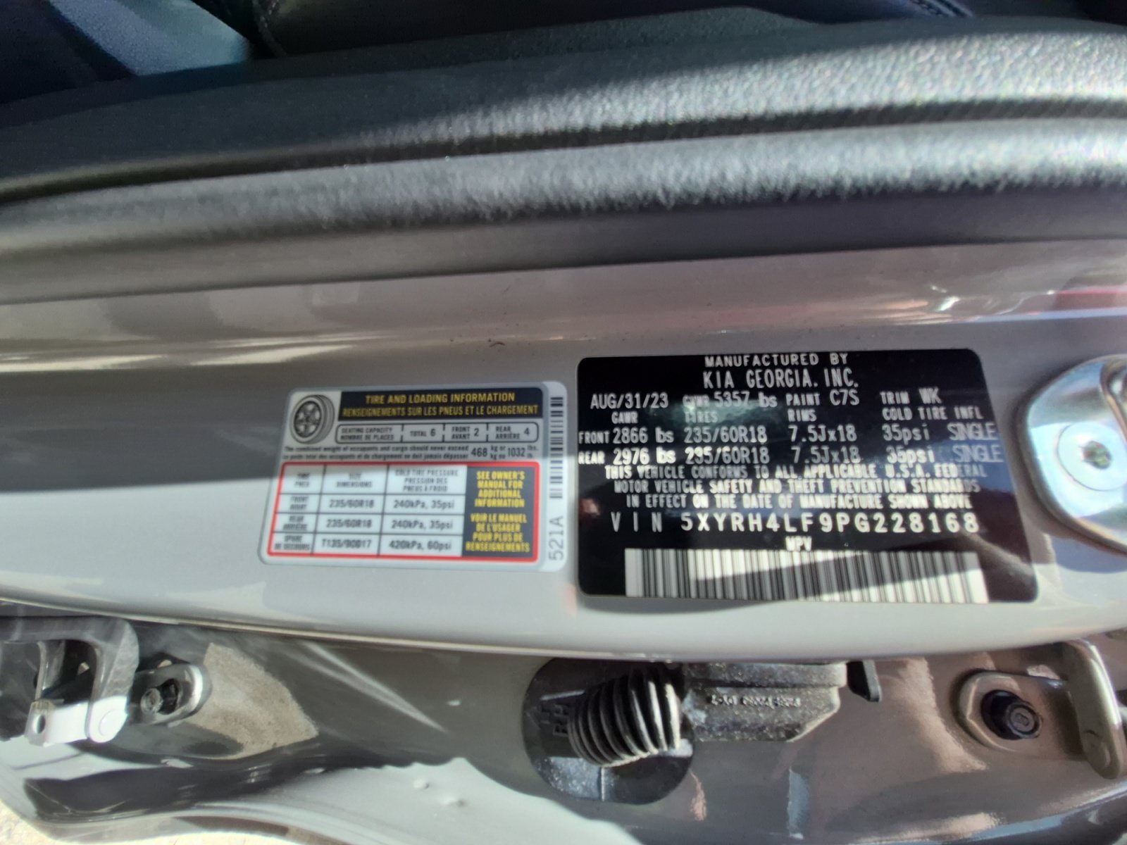 Used 2023 Kia Sorento EX w/ Panoramic Sunroof Package FWD image 29