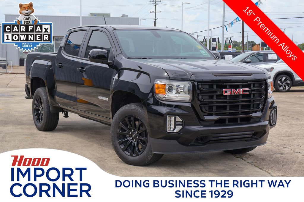 Used 2022 GMC Canyon Elevation w/ Trailering Package RWD image 1