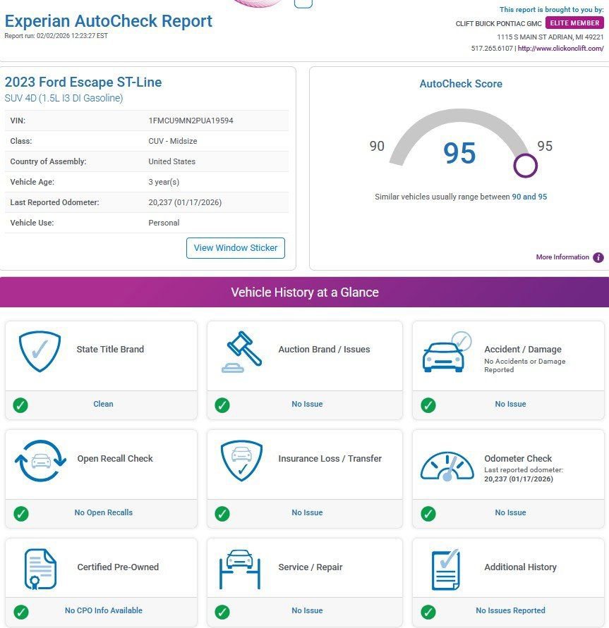 Used 2023 Ford Escape ST-Line image 3