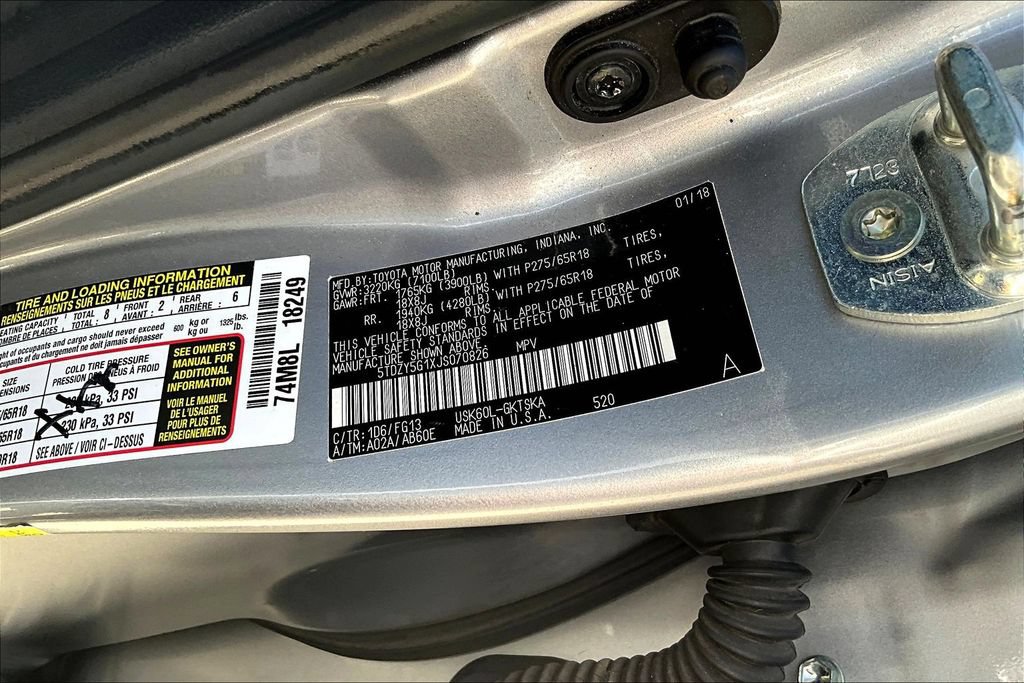 Used 2018 Toyota Sequoia SR5 RWD image 18