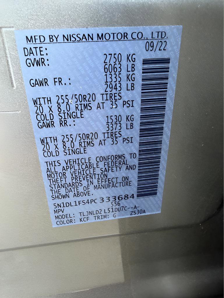 Used 2023 INFINITI QX60 Luxe w/ Cargo Package image 35